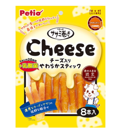 Petio Chicken Wrapped Cheese Sticks