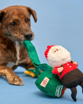 TheFurryFolks Santa Paws Nosework Toy