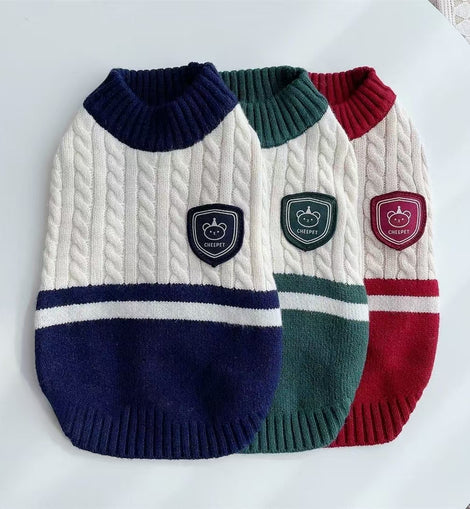 Preppy Dog Sweater