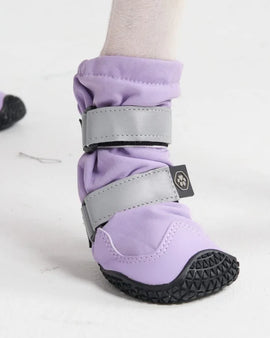 Flex Shell Water-Resistant Dog Boots - Lilac/Size A