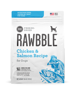 BIXBI Rawbble Chicken & Salmon Recipe for Dogs 340g